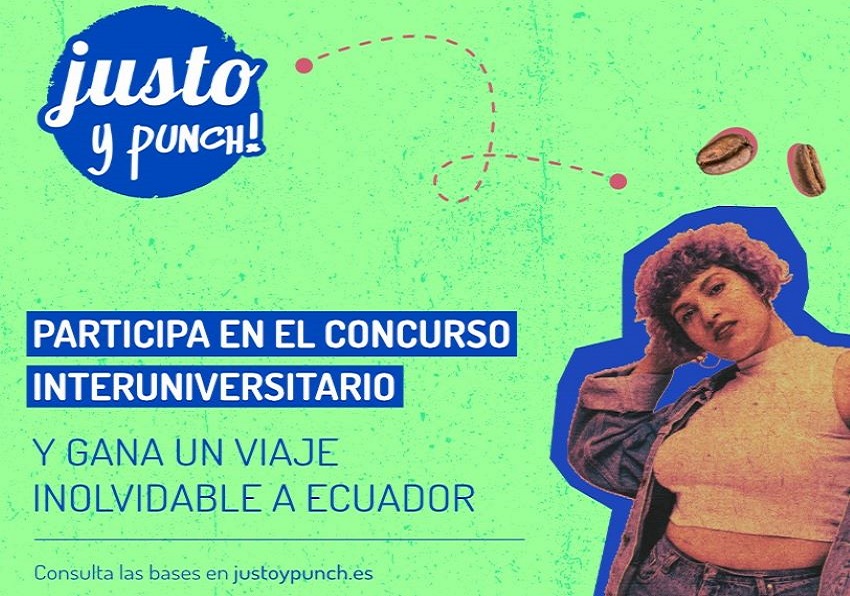 Cartel del Concurso Justo y punch